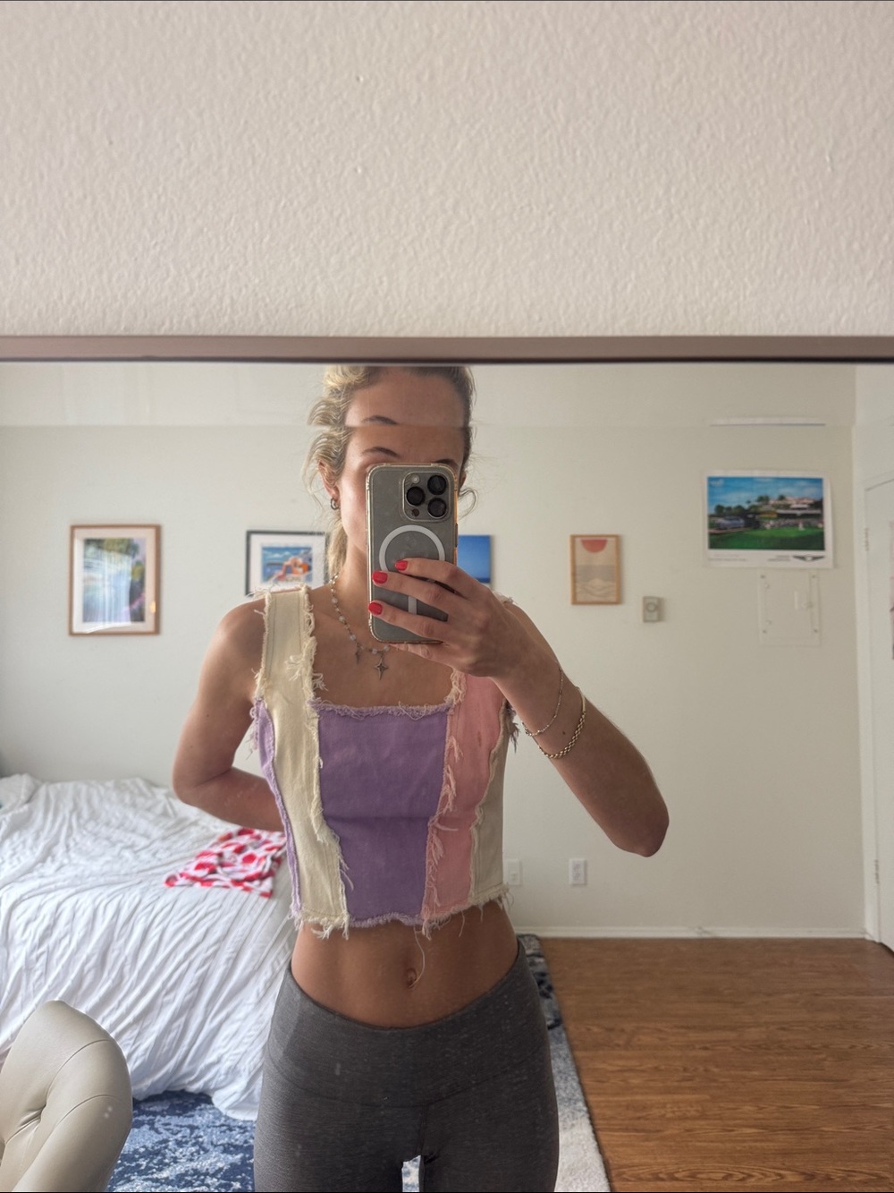 Jaded London multicolor corset top